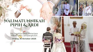 Download lagu Walimatunnikah Pipih & Ardi 10102025 Kp. Tegalloa Desa Mekarjaya  mp3