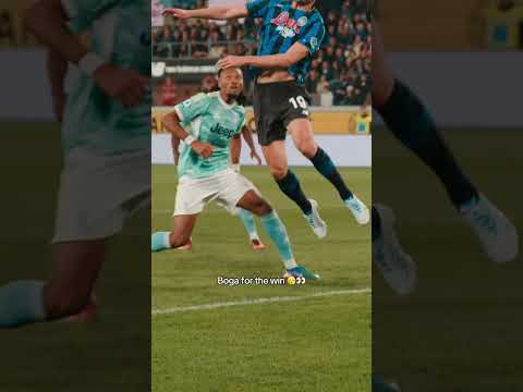 Boga for the win!🔥⚽️ #seriea #atalantajuve