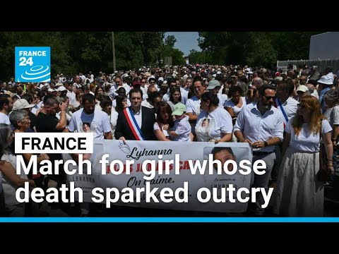 Town marches in honour of girl whose killing sparked public outcry