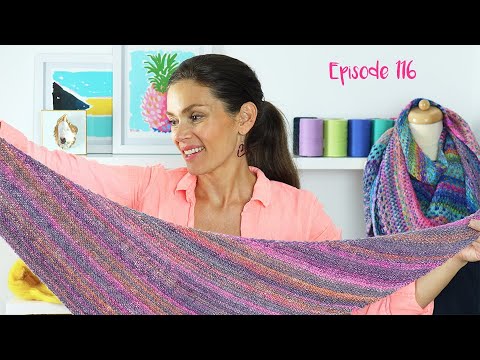 Pineapple Knits | Episode 116 | Handspun Show Off Boomerang Shawl