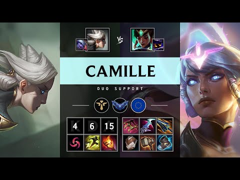 Camille Support vs Karma - EUW Diamond Patch 25.07