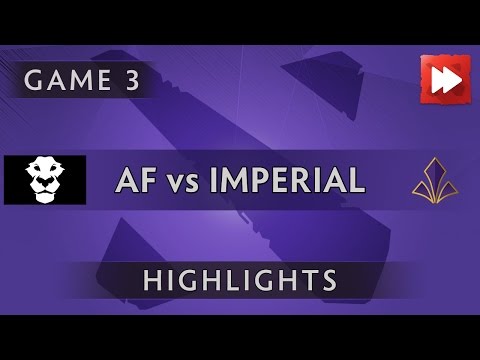Team AD FINEM vs The Imperial [Game 3] Royal Arena - Dota Highlights