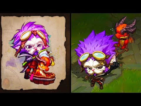 Dragon Trainer Heimerdinger [Concept] - League of Legends