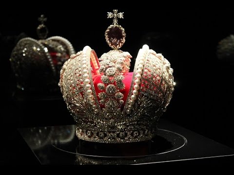 Replica of the Imperial Crown of Russia at the Hermitage Amsterdam