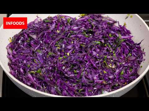 Red Cabbage Recipe | How to Cook Red Cabbage | Infoods