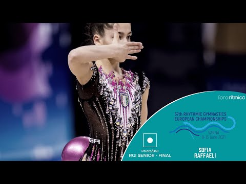 Sofia Raffaeli (pelota / ball) - Final Individual European Championship Varna 2021