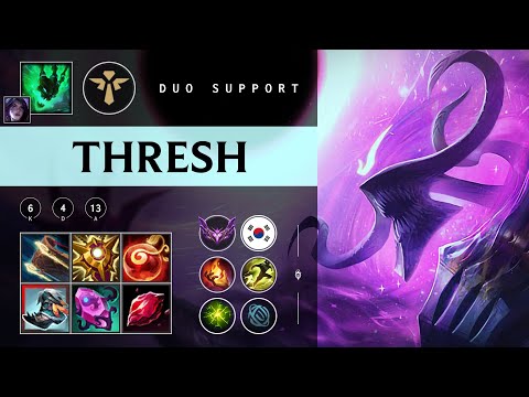 Thresh Support vs Xerath - KR Master Patch 25.24