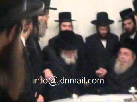 Skulen Rebbe Meets Sadigura Rebbe Teves 5771