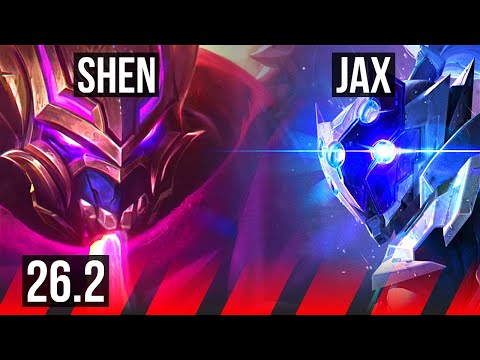 SHEN vs JAX (TOP) | 41K damage | EUW Master | 26.2