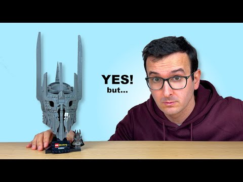 LEGO Lord of the Rings Sauron's Helmet (REVIEW)