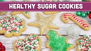Healthy Sugar Cookies! Christmas Holiday Recipe - Mind Over Munch