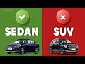 7 Reasons Why A Sedan Is Better Than An SUV !