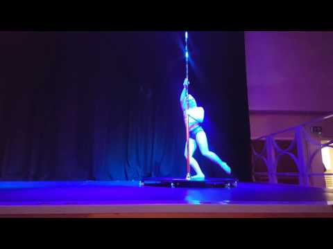 Lisa Hammond Guest Performance @ university polestars competition 2017