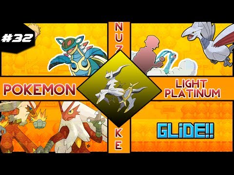 Pokemon Light Platinum Nuzlocke Part 32 - 2 GYMS AND THE GLIDING ARMADILLO