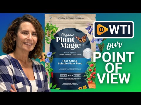 Organic Plant Magic - Truly Organic™ Fast-Acting Soluble Plant Food: All-Purpose Fertilizer Concentrate for All Flower Vegetable Herb Fruit Tree Shrub Container Garden & House Plants [One 1 l - WTI product video review