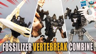 Transformer Kingdom Fossillizer VerteBreak All Com