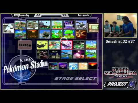 12YO | DrummerBoy VS Rasta Imposta - Smash at DZ #37 Melee Singles