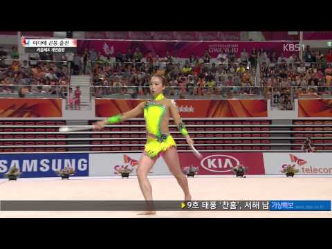 15.07.12_광주유니버시아드 개인종합02_이다애_리본 [LEE Daae.Ribbon.Individual All-Around Final]