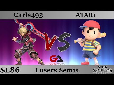 SmashLAN'd 86 - Losers Semis: Carls493 (Shulk) vs ATARi (Ness, Falco)