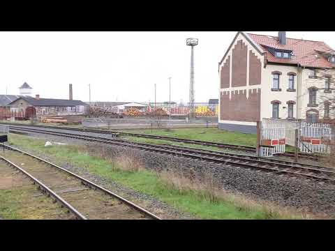 Harzer Schmalspurbahn 2021 / Einfahrt Nordhausen - Nord (18.04.2021)