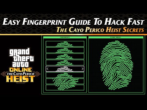 EASY Fingerprint Guide to HACK FAST - The Cayo Perico Heist GTA Online
