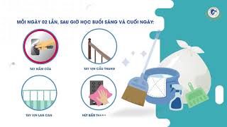 HD Vệ sinh khử khuẩn trường học