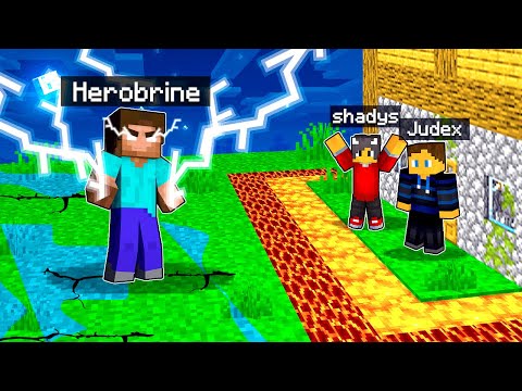 Herobrine vs SIKRESTE HUS I Minecraft! (Med Shadys)