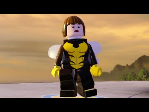 Lego Marvels Avengers How to Unlock Wasp (Classic) in Ultron Undone