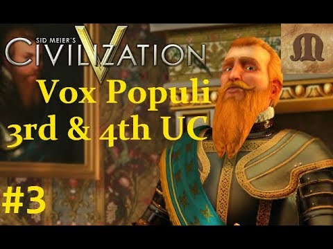 Let's Play Civilization 5 Vox Populi - Sweden p.3 (deity, epic)