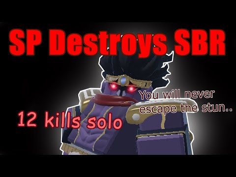 [YBA] SP Destroys SBR [12 KILLS SOLO]