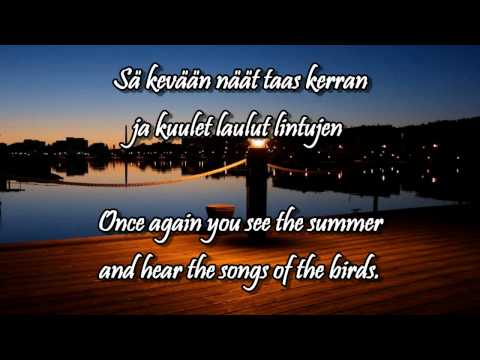 Mun sydämeni tänne jää w/lyrics (english, finnish) - Katri Helena