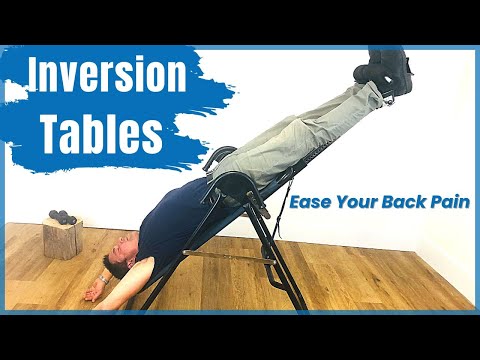 Inversion Table - for sciatica, low back pain and disc issues
