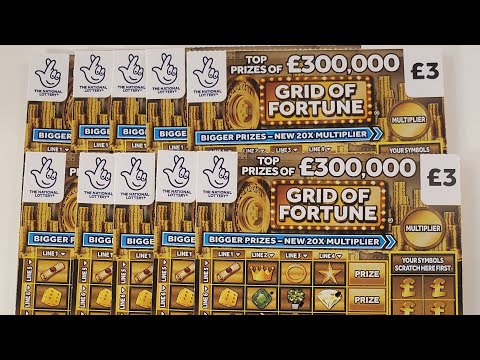 💥💥10 grid of fortune scratch cards💥💥