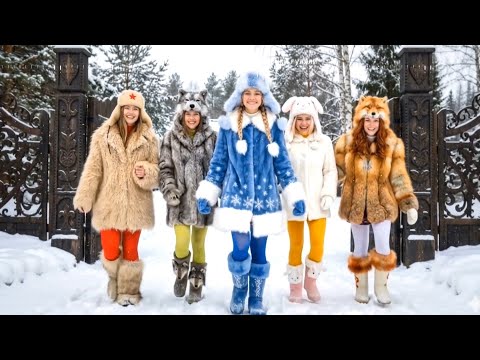 🎄 Как на Новый год в селе девочки гуляли | Techno-90s Style | Музыка: DJ Semyonich 🎄