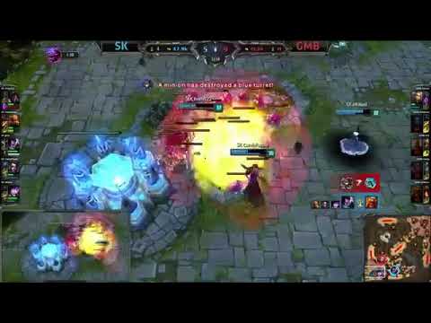 SK Fredy122 Aatrox VS Gambit Edward Gragas Highlights {Epic}   2014 EU LCS Summer W1D2 HQ