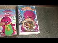 Barney Waiting For Santa 1998 VHS With Barney S Night Before Christmas 2000 Reprint VHS