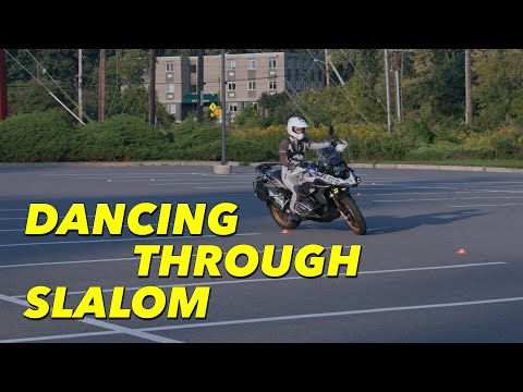 Mastering Motorcycle Control - Basic Slalom