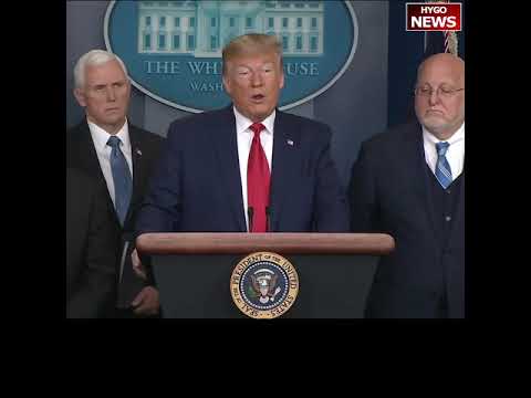 Trump snaps at reporters over coronavirus questions