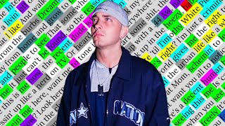 Eminem, Bitch Please II | Rhyme Scheme Highlighted