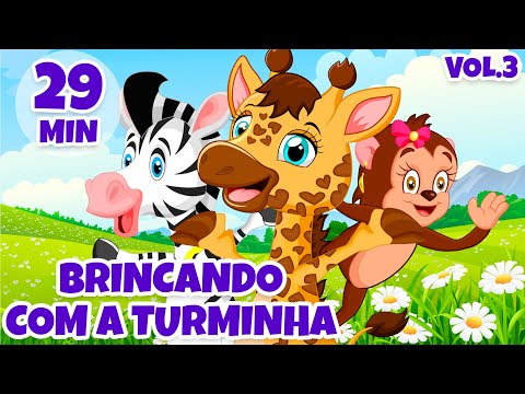 Brincando com a Turminha da Giramille Vol. 3 - Giramille 29 min | Desenho Animado Musical