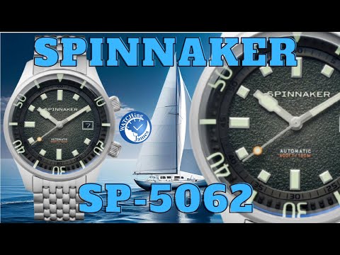 Set Sail with the Spinnaker dual Crown Diver SP5062