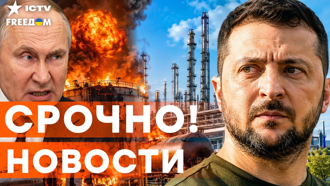 🛑 ВСЕ, ПРИЕХАЛИ! Удары по РФ стали ЖЕСТЧЕ. Дроны достали Сибирь, танкеры в ог?