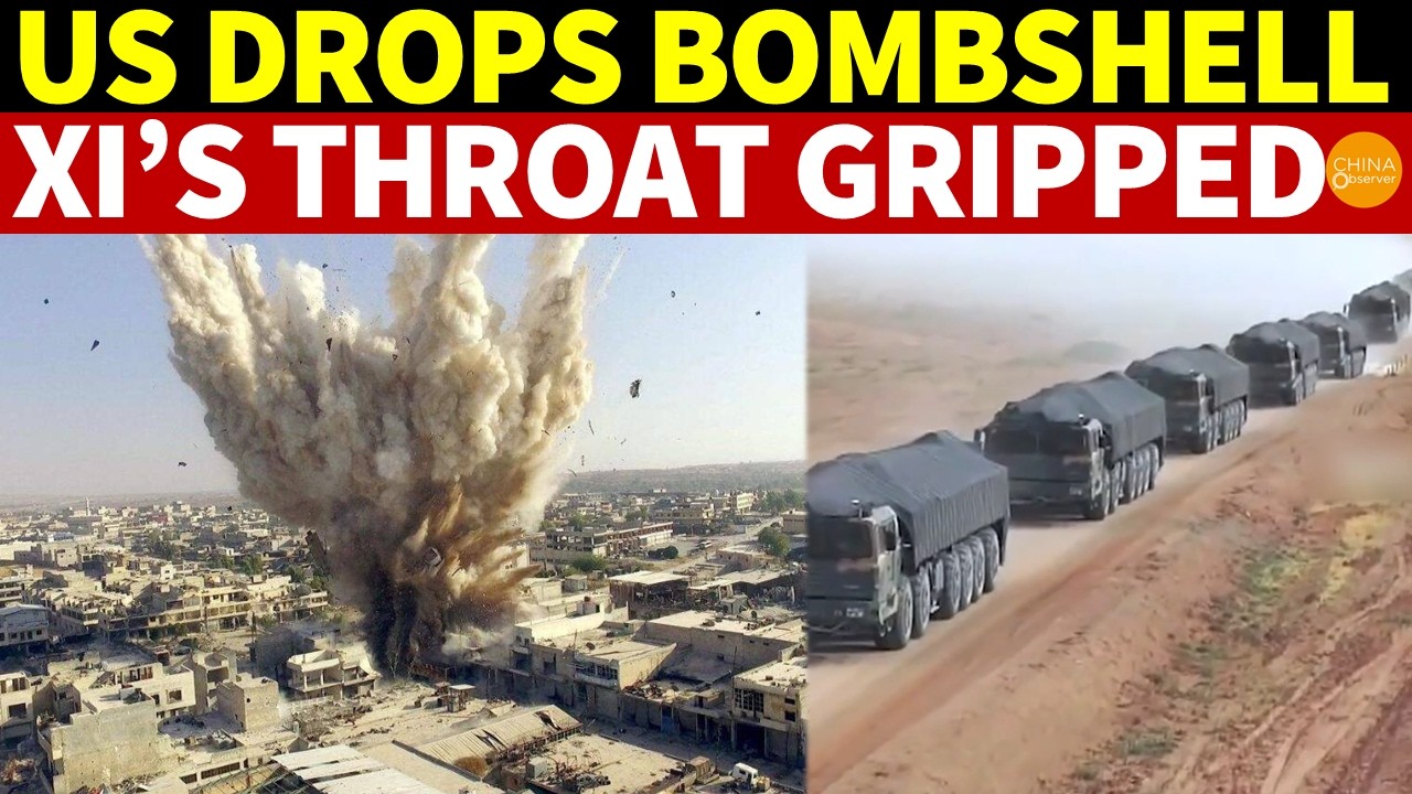 Before Trump’s China Visit, US Drops Bombshell—Exposes China’s Top Secret, Xi’s Throat Gripped