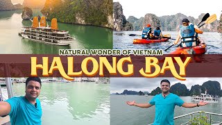 Ha Long Bay, Vietnam | Complete day cruise of Halong Bay | Surprise caves, kayaking &amp;amp; Ti Top Island