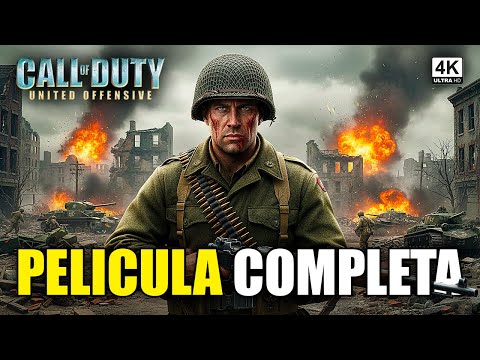 CALL OF DUTY 1 LA GRAN OFENSIVA Película Completa en Español | Historia en 1 Video [4K 60FPS]