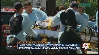 One dead, three badly wounded in shooting