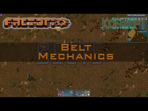 Factorio Belt Mechanics, Tipps & Tricks in 5min