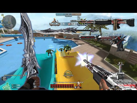 Crossfire NA 2.0 : M60 Ultimate Silver Smith - Hero Mode X - Zombie V4