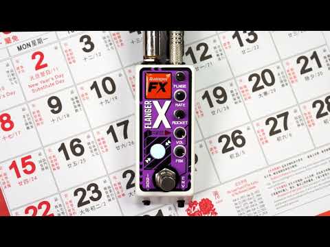 Rainger FX Flanger-X Flanger Pedal w/ Igor Pressure Pad Controller image 8