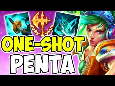 BETTER THAN LETHALITY!?!? New Crit Riven One-Shot Full AD Burst Build Top Lane League Of Legends S9